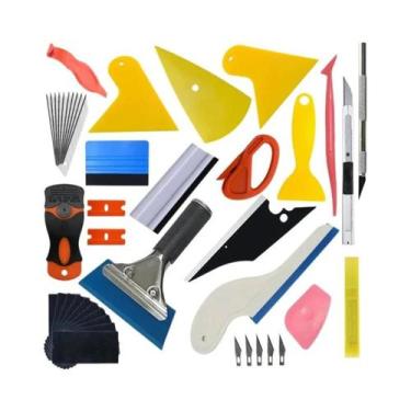 Imagem de Kit De Ferramentas Para Instalação De Película Automotiva: Espátula De