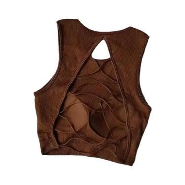Imagem de Sutiã Esportivo Feminino De Alta Intensidade À Prova De Impacto, Respi