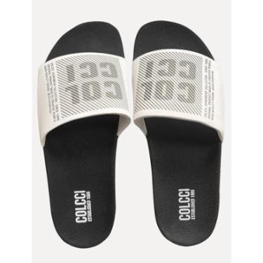 Imagem de Chinelo Colcci Masculino Slide Bianca Preto-Masculino