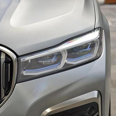 Imagem de LAVIYE Farol do carro película protetora fumado preto transparente adesivo TPU, para BMW Série 7 2019-presente G11 G12