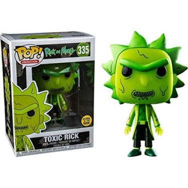 Imagem de Funko Pop Animation Rick e Morty Glow in the Dark Tóxico Rick Vinyl Figura 335