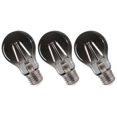 Imagem de Lâmpada Led Fumê 30w Kit 3 Unidades Vintage Branco Quente Retrô Bivolt