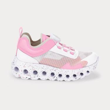 Imagem de Tênis Infantil Bibi Roller Sport Branco com Rosa - Calçados Bibi, 31