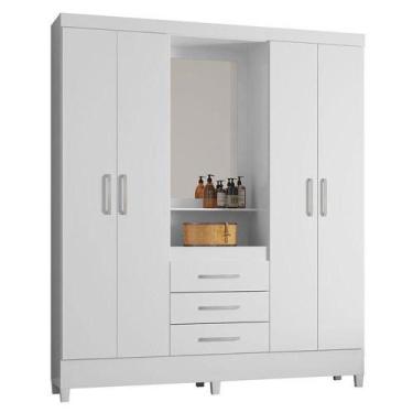 Imagem de Guarda Roupa Infantil Capelinha Pérsia Branco  Demóbile