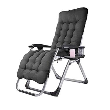 Imagem de Espreguiçadeira reclinável dobrável, reclinável dobrável, espreguiçadeira, cadeira inclinada, portátil, para uso interno e externo, 200 kg