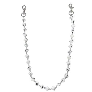 Imagem de Cykdohy Calças criativas com contas de dados, carteira, corrente, hip hop, cintura para mulheres, homens, jeans, rock, rua, bolso, correntes, punk, emo, cinto, joias corporais, chaveiro, mochila