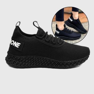 Imagem de Tênis Masculino Esportivo Confortável Corrida Academia Sapato Básico C