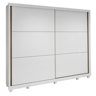 Imagem de Guarda Roupa Easy Max 2 Portas Sem Espelho Branco Lopas