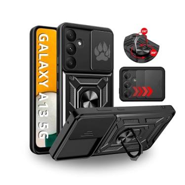 Imagem de Capa Capinha Armor Anti Impacto Ring Luxo Para Galaxy A13 5G (Tela 6.5) + Anel Giratório + Proteção De Câmera - Proteção Militar