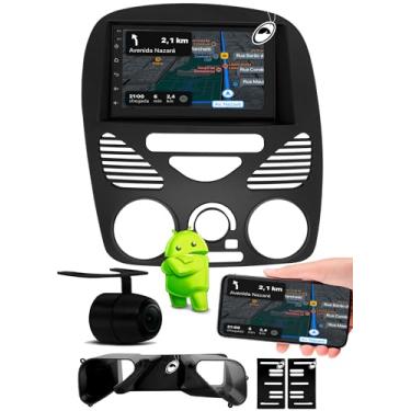 Imagem de Multimidia 7" Polegadas Android Palio Fire G2 Siena Strada Weekend Com Ar CarPlay Wi-Fi + Câmera de Ré (Cinza)