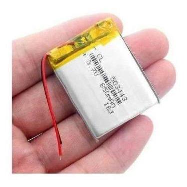 Imagem de Bateria  850 Mah  3.7v  2 Fios 5mm X 34mm X 43mm - bgb
