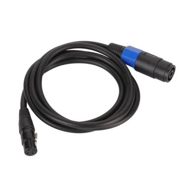 Imagem de Cabo de Alto-falante Profissional, Cabo de Conexão Fêmea do Amplificador do Pvc de 5.9ft para Consoles de Mistura do Dj da Fase Cabo de Conexão do Amplificador Cinem