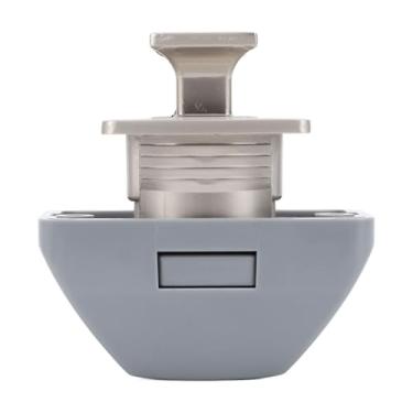 Imagem de Fechaduras de Armário de Pressão para RV Sem Chave Trava de Liga de Zinco para Trailers, Iates, Autocaravanas e Veículos de Acampamento (Cor Pérola Única)