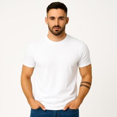 Imagem de Camiseta dry fit Masculino Sports - kyros, Branco, P
