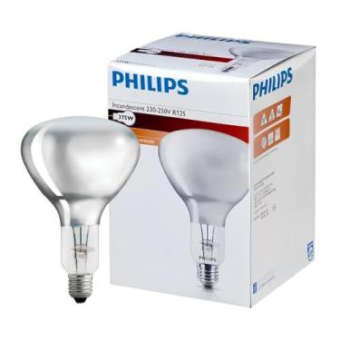 Imagem de Lâmpada De Secagem Infravermelha 375w 220v Philips, 220V