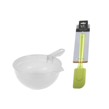 Imagem de Kit Confeitaria Panelinha Blue Star + Espátula Pvc Silicone