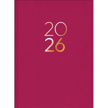 Imagem de Tilibra - Planner Executivo Costurado 13,4 x 19,2 cm Lume 2026 - Pink