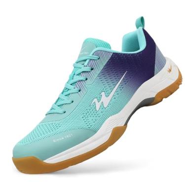 Imagem de cungel - Tênis de tênis unissex antiderrapante para pickleball e tênis | Tênis de quadra leve e respirável, Verde, 39 BR