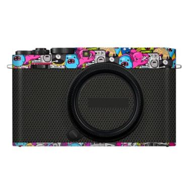 Imagem de Película protetora premium para câmera X-E4 premium antirarranhões para adesivos FujiFilm X-E4 XE4 (rosa grafite)