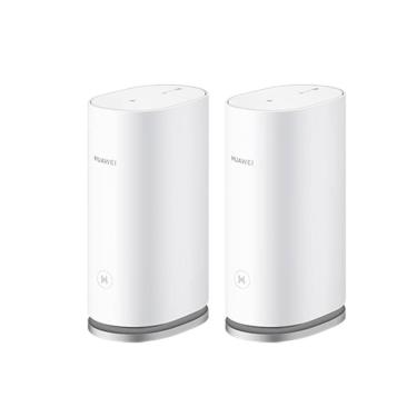 Imagem de Roteador HUAWEI WiFi Mesh 3, Wi-Fi 6 com Até 3000Mbps, HarmonyOS Mesh+, Conexão Um Toque, Branco, 2 Unidades