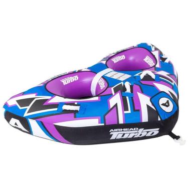 Imagem de Boia Rebocável Inflável Para 2 Pessoas, Resistente, Roxa, AIRHEAD, Violeta