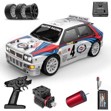 Imagem de Fenamx Carros Rc Sem Escova 4X4 14302 Hyper 4Wd Rc Car All-Road Rc Drift Car Escala Sem Escova 2.4G 4Wd Elétrico De Alta Velocidade, Terreneitor 4X4 Carros, 1/14 Carros Rc De Alta Velocidade Drift Par