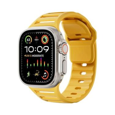 Imagem de Pulseira De Silicone Ultra Sport De 49mm Para Apple Watch Series 10 9 