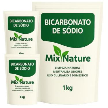 Imagem de Bicarbonato de Sodio Premium 100% Puro 3kg Multiuso Extra Fino Claread