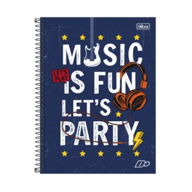 Imagem de Caderno Espiral Capa Dura Universitário 10 Matérias D+ 200 Tilibra Estampa 17