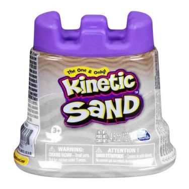 Imagem de Areia Cinética Branca 127g - Kinetic Sand - Sunny Brinquedos