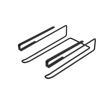 Imagem de CFGH6FDF Suporte de rolo de papel de cozinha, suporte de toalha de papel, sob armário de cozinha, porta-rolos de armazenamento para cozinha, banheiro ou despensa, suporte de rolo de cozinha