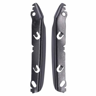 Imagem de ApplianPar Suporte de para-choque dianteiro esquerdo e direito Suporte de ferro para série 3 E90 2006 2007 2008 2009 2010 2011 2012