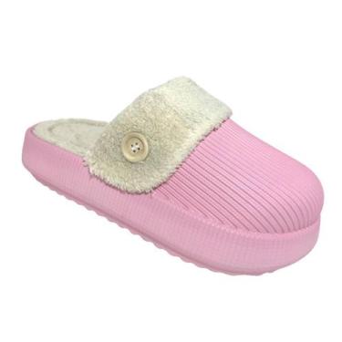 Imagem de Chinelo Nuvem Pantufa Pelo Anatomico Macio Inverno BGX81x - Yvate, Ros