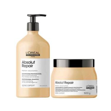 Imagem de Kit Shampoo + Máscara L'Oréal Professionnel Absolut Repair - Loreal