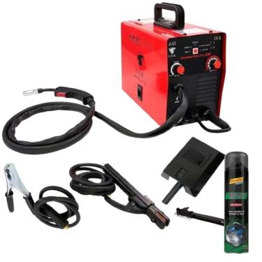 Imagem de Máquina de Solda Multiprocesso TIG Lift-200 com Função MIG MMA e Alimentação 220V Kit com Anti Respingo Spray 400ML USK