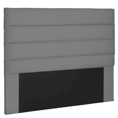 Imagem de Cabeceira Solteiro 0,90m La Italiana Suede Preto