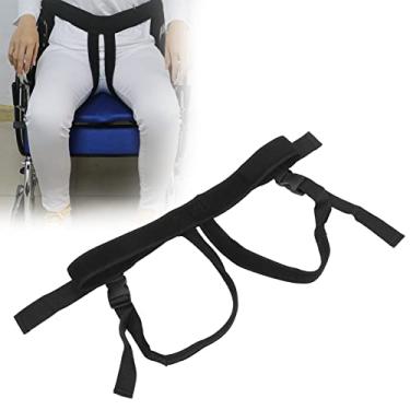 Imagem de Cinto completo para cadeira de rodas, cinto elástico antiderrapante respirável para cadeira de rodas para cinto de suporte abdominal idoso, cinto abdominal