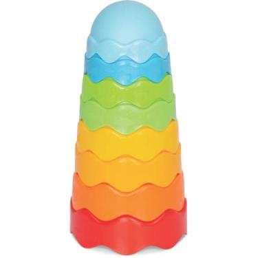 Imagem de Brinquedo Educativo de Empilhar Torre Mágica 8 Peças - Mercotoys