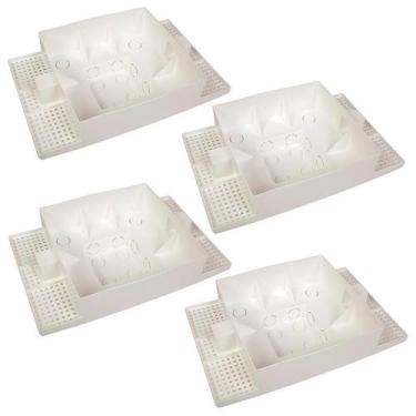 Imagem de Kit Caixa Embutir Spot Plafon Laje 6x 7w Par20 3x 12w 2x 18w - Plasled