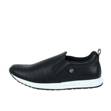 Imagem de Tenis Via Marte Slip On Casual, 35, Preto