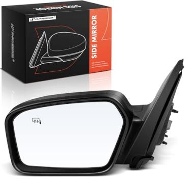 Imagem de A-Premium Espelho retrovisor elétrico do lado do motorista - compatível com Ford Fusion e Mercury Milan, 2006-2010 - Aquecido, não dobrável, espelho retrovisor externo preto com luz de poça -