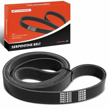 Imagem de A-Premium Correia de transmissão serpentina do motor compatível com Toyota Tacoma 2005-2015, 4Runner 2010 e Chevrolet C60 C70 C6500 C7500 Kodiak & GMC C6000 C6500 C7000 C7500 Topkick & Peterbilt 3300