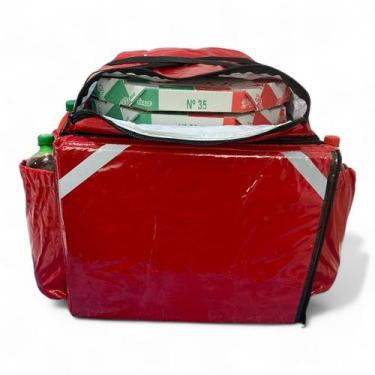 Imagem de Mochila Bag ispor para entregas delivery DE LONA térmica ifood entrega
