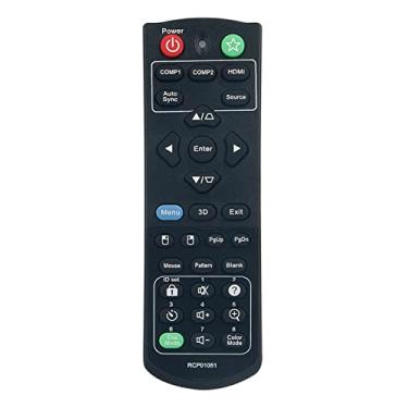Imagem de Controle remoto de substituição RCP01051 adequado para projetor Viewsonic PJD5255 PJD5253 PJD5555W PJD5155 PJD5250 PJD5151 PJD5153