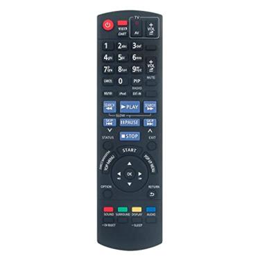 Imagem de ALLIMITY Controle remoto substituído N2QAKB000090 adequado para sistema de home theater Panasonic Blu-ray SCBT735EB-K SC-BT205 SCBT230EB-K SA-BT235