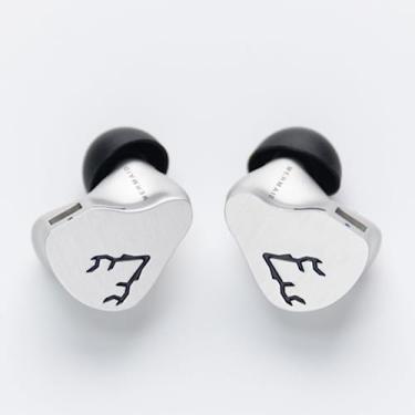 Imagem de keephifi Mermaid in Ear Monitor com fio, 10 mm, driver dinâmico, fone de ouvido HiFi com cavidade de liga de alumínio CNC de 5 eixos e estrutura acústica patenteada (3,5 mm)