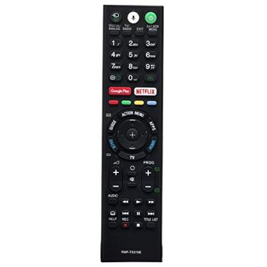 Imagem de RMF-TX310E ajuste remoto substituto para Sony TV KD-43XF7596 KD-43XF8096 KD-43XF8505 KD-43XF8577 KD-43XF8596 KD-43XF8796 KD-49XF7596 KD-49XF8096 KD-49XF8505 KD-49XF8577 KD-49XF8596 KD-49XF8596 8796