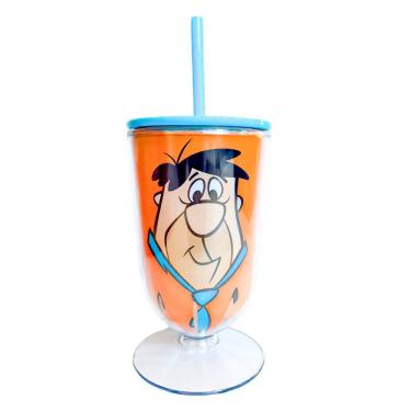 Imagem de Taça Com Canudo Fred Flintstone - 600ml