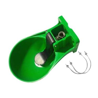 Imagem de Stgfyxgs Tigela de água Automática, Bebedor de Cavalo, Gado, Ovelha, Cachorro, Animais de Fazenda, Bebedor de Gado, para Fazenda Equestre, verde pequeno