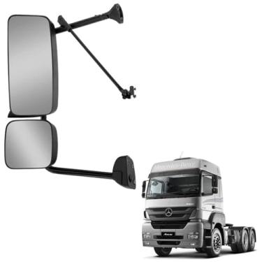 Imagem de Retrovisor c Auxiliar para MB Axor Atego c Desembaçador LE